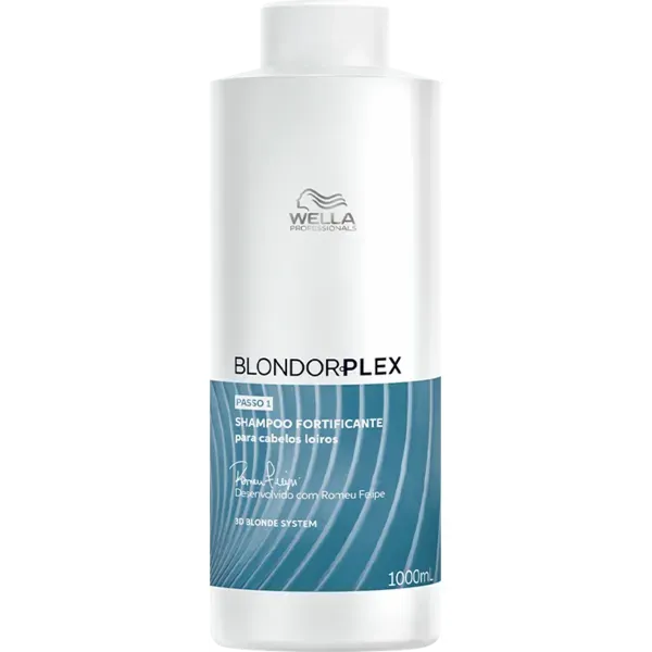 16167 - Shampoo Fortificante BlondorPlex 1L Wella Professionals 16167 - Shampoo Fortificante BlondorPlex 1L Wella Professionals